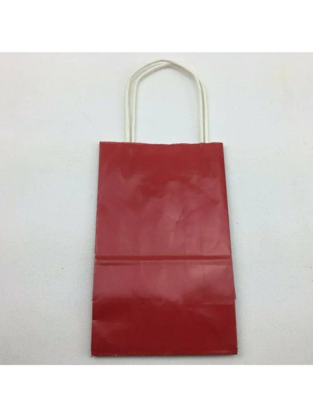 Birthday Present Wrapping Gift Bags Solid Color Lot Party Supply 9 Count